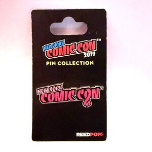 2019 New York Comicon Breast Cancer Awareness Pin